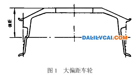 大偏距载重汽车铝车轮轮毂的反压铸造技术工艺