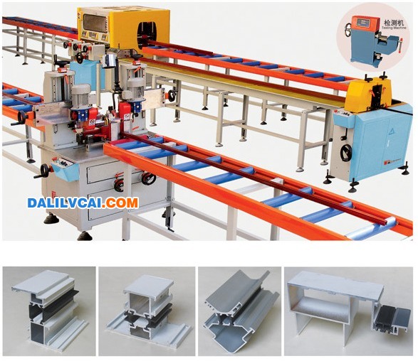 断桥隔热铝型材生产线设备方案（三步法）