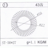 Φ50*27太阳花