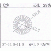 Φ34.8*11.8太阳花