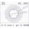 Φ57.6*28.5太阳花