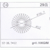 Φ36.7*12太阳花