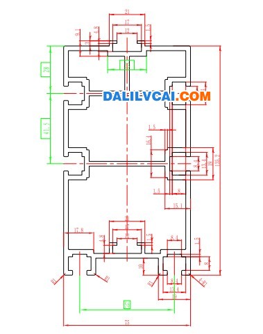 机架铝型材料