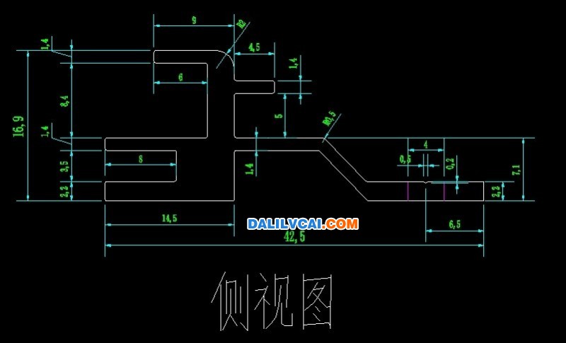 谁能做下图所示的工业铝型材