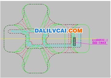 挤压模具的设计成高低工作带