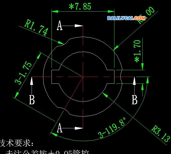 与圆管类似的铝型材