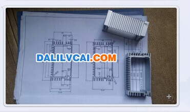 逆变器外壳铝型材图纸
