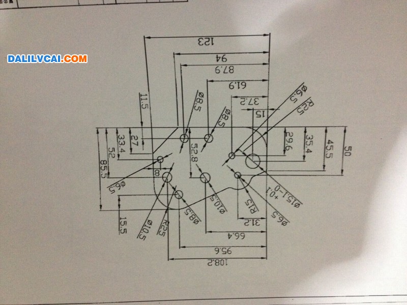 6061铝合金型材图纸