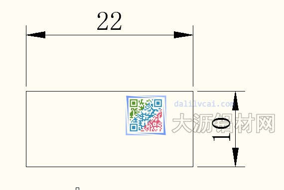 22*10mm铝条