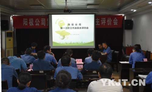 阳极公司职工代表民主评价会