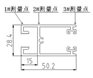 常规门窗铝型材