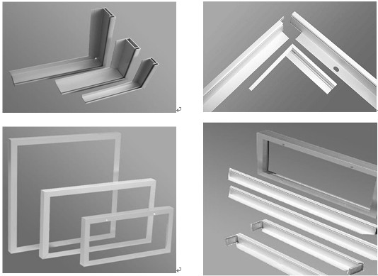  部分太阳能电池板铝型材边框用产品