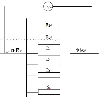 大型生产线上产品连接电路简化图