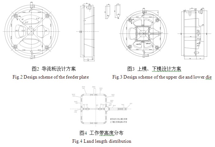 铝型材挤压模具导流板、上下模的设计方案