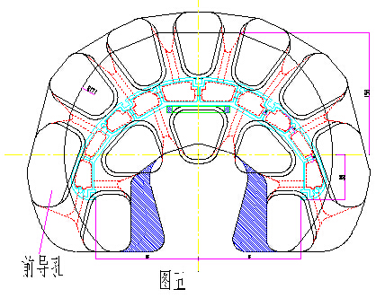 工业铝型材大型结构立柱模具设计方案