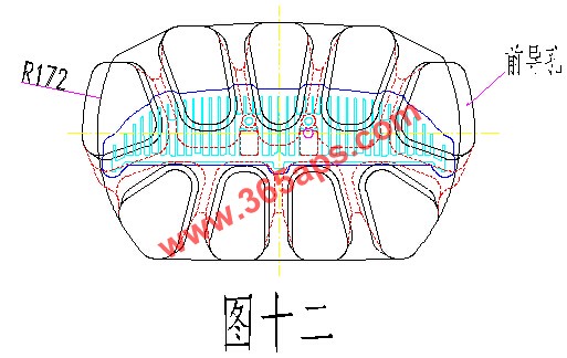 大型散热器铝材挤压模具设计方案图